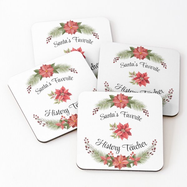 Item preview, Santa's favorite History Teacher designed and sold by M1234s.