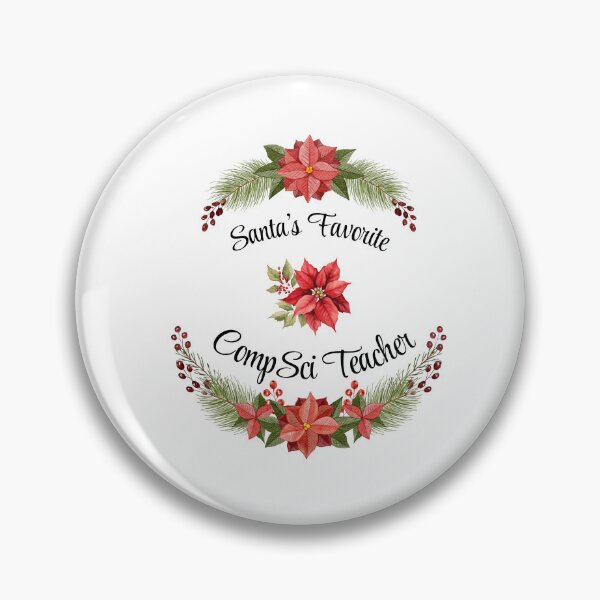Item preview, Santa's favorite CompSci Teacher designed and sold by M1234s.