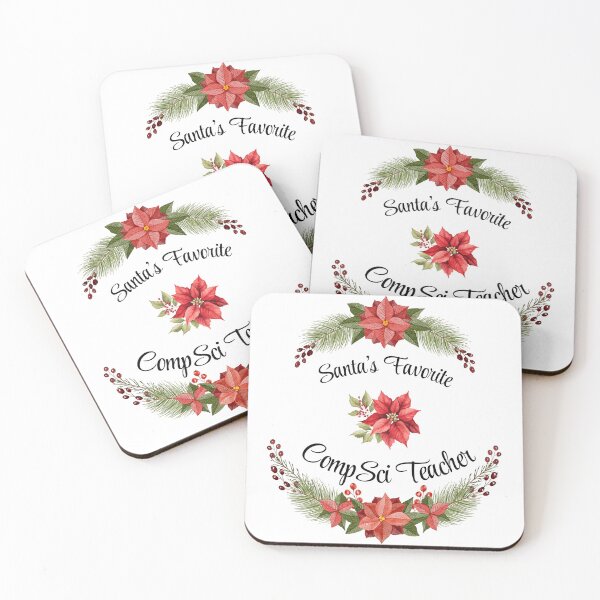 Item preview, Santa's favorite CompSci Teacher designed and sold by M1234s.