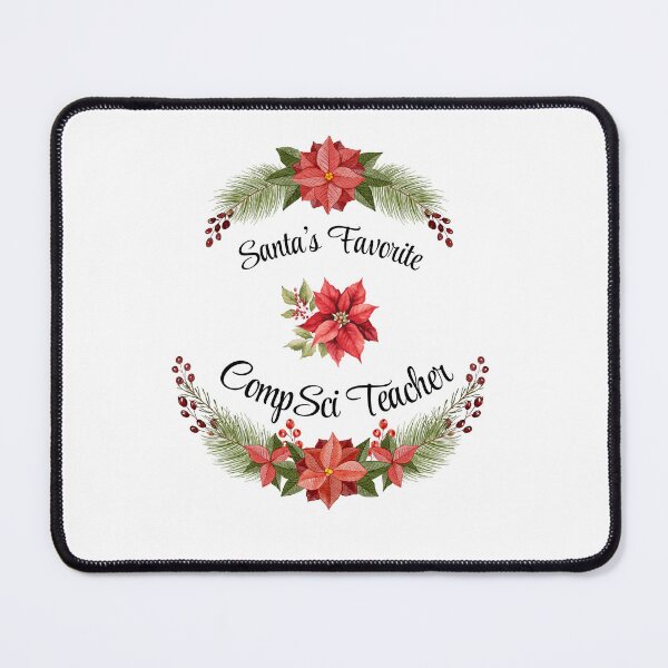Item preview, Santa's favorite CompSci Teacher designed and sold by M1234s.
