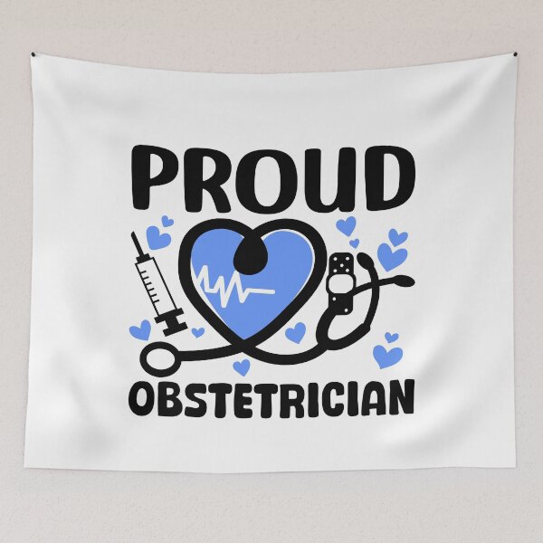 Item preview, Proud Obstetrician Doctor Prenatal Care Gynecologist designed and sold by Stick-Artistry.