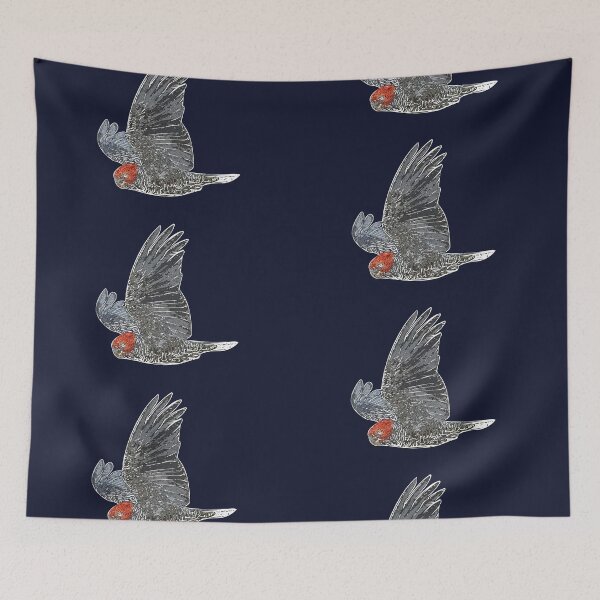Item preview, Gang-gang Cockatoo White Alternate Design  designed and sold by designsasstultd.
