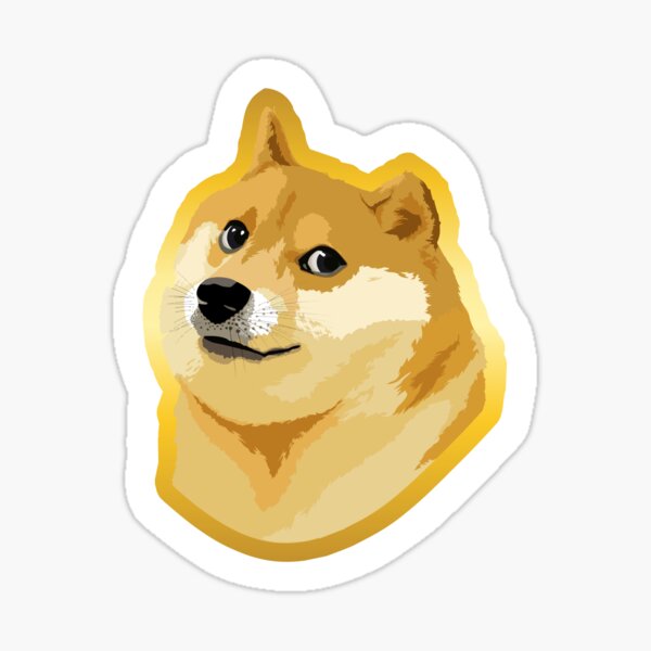 Artikel-Vorschau von Dogecoin, designt und verkauft von the-craft-shop.