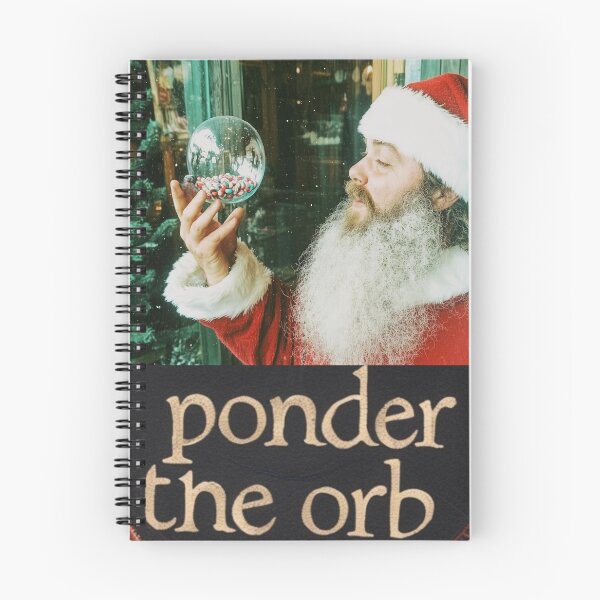 Item preview, Santa Ponders the Orb designed and sold by Midsized King.