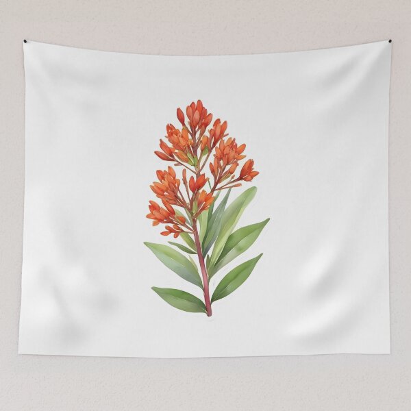 Item preview, Red Butterfly Weed (Asclepias tuberosa) designed and sold by HOMETOWN86.