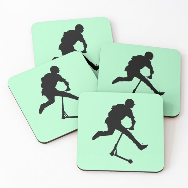 Item preview, Scooter Rider in Silhouette designed and sold by Skye Ryan-Evans.