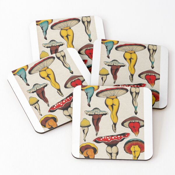 Item preview, Mushrooms art designed and sold by SilverAIShop.