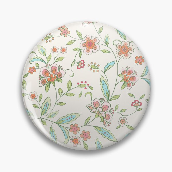 Item preview, Floral Spirals Aqua  designed and sold by Elaine  Monaco.