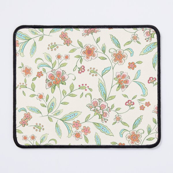 Item preview, Floral Spirals Aqua  designed and sold by Elaine  Monaco.