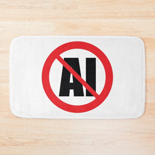 Item preview, No AI designed and sold by the-craft-shop.