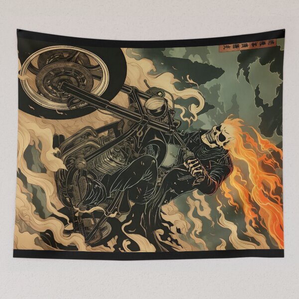 Item preview, Traditional Ghost Rider designed and sold by SchellStation.