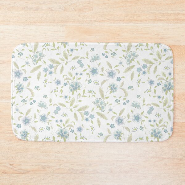 Item preview, Floral Spirals Sky designed and sold by Elaine  Monaco.