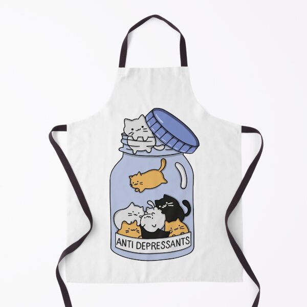 Item preview, Cat Antidepressants (Blue) designed and sold by YumeKurenai.