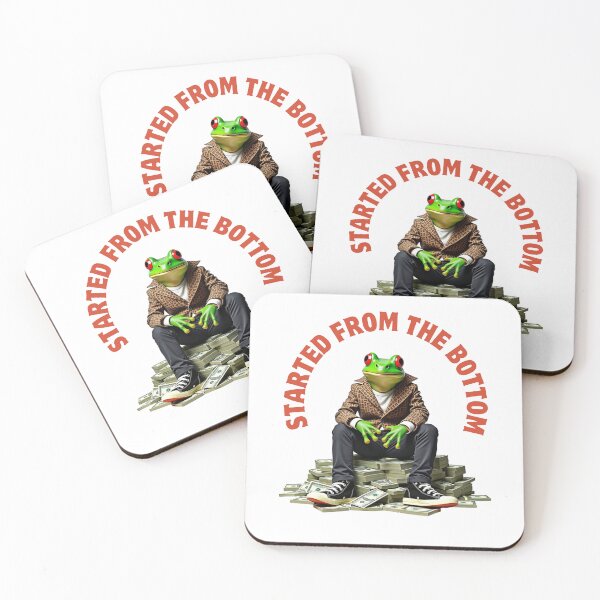 Item preview, Started from the bottom frog designed and sold by FrogLLi.