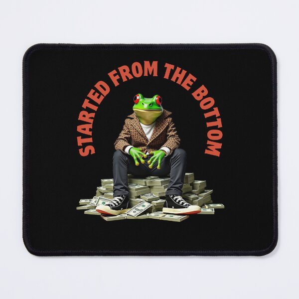 Item preview, Started from the bottom frog designed and sold by FrogLLi.