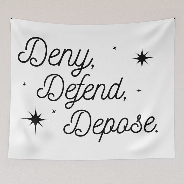 Item preview, Deny, Defend, Depose designed and sold by RyanBauerWalsh.