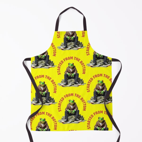 Item preview, Started from the bottom frog designed and sold by FrogLLi.