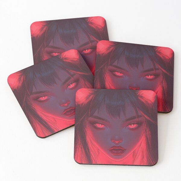 Item preview, Neon girl art anime girl designed and sold by URBRS.