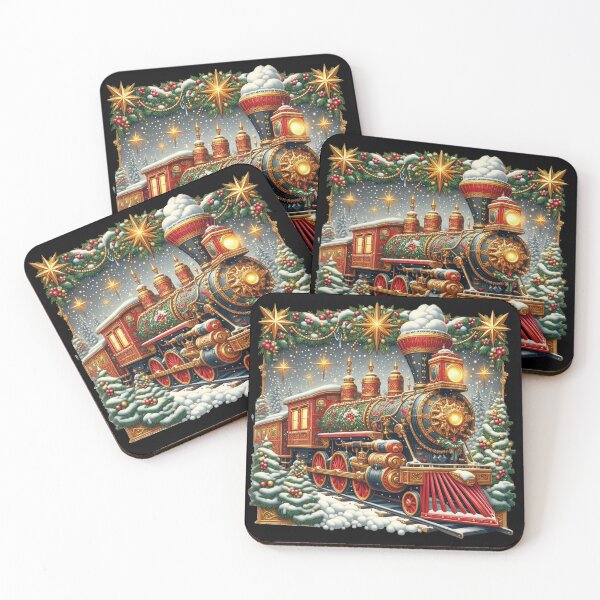 Item preview, Magical Christmas Train designed and sold by Sunmoonlove.