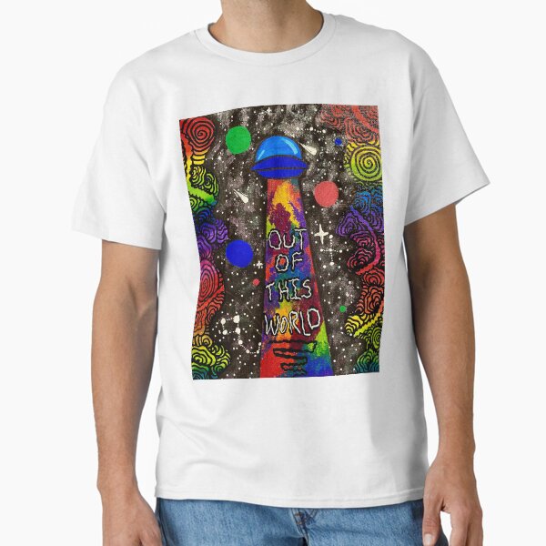 Item preview, Out of this world UFO print  designed and sold by TripLikeWeDo.