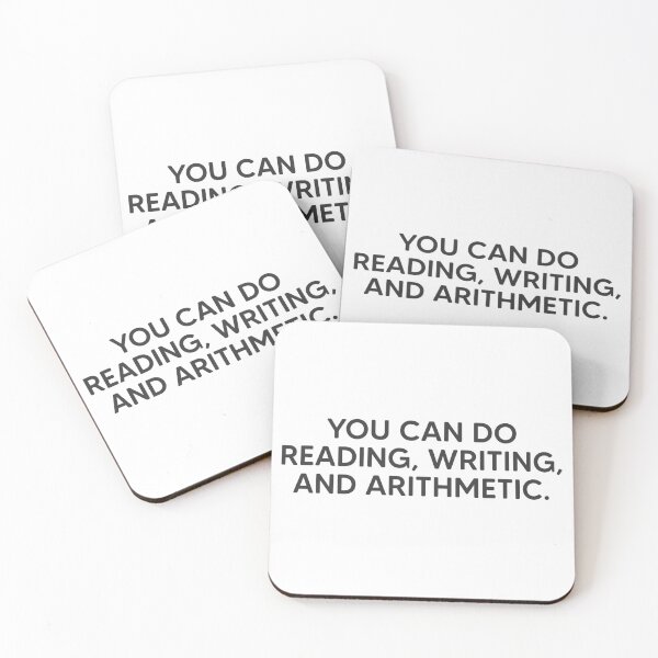 Item preview, You Can Do Reading, Writing, Arithmetic. designed and sold by mantrasupply.