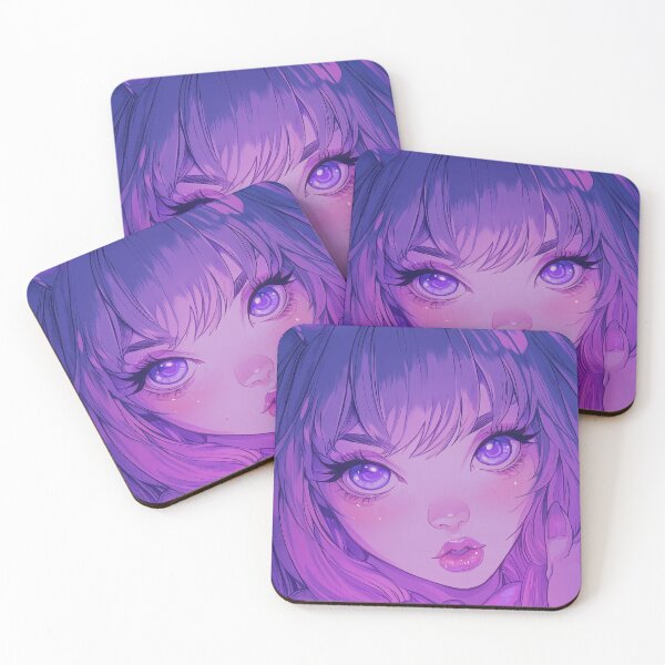 Item preview, Neon girl art anime girl designed and sold by URBRS.