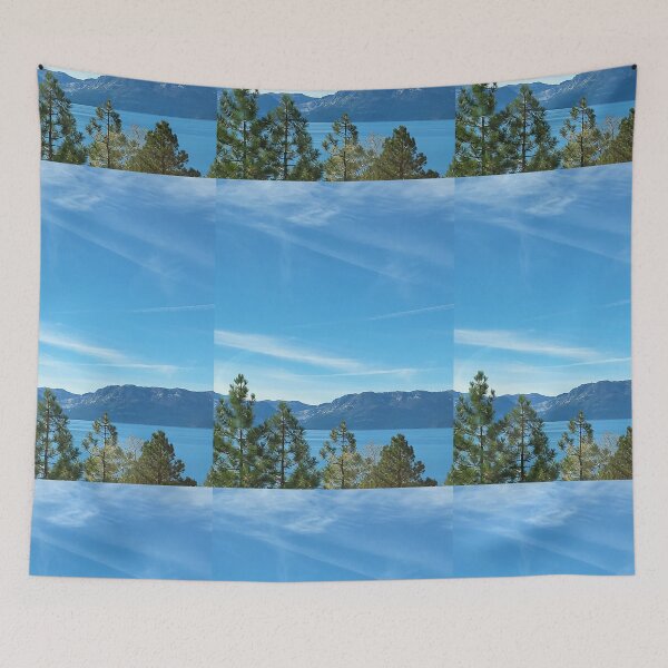 Aperçu de l'œuvre Nuages et arbres. South Lake Tahoe créée et vendue par srcloudsplus.