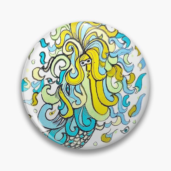 Item preview, Doodle sweet Mermaid designed and sold by donna malone.