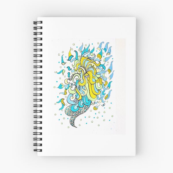 Item preview, Doodle sweet Mermaid designed and sold by donna malone.