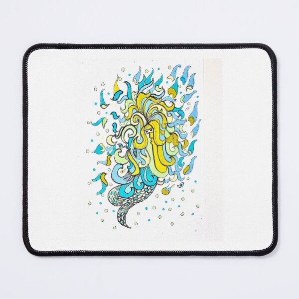 Item preview, Doodle sweet Mermaid designed and sold by donna malone.