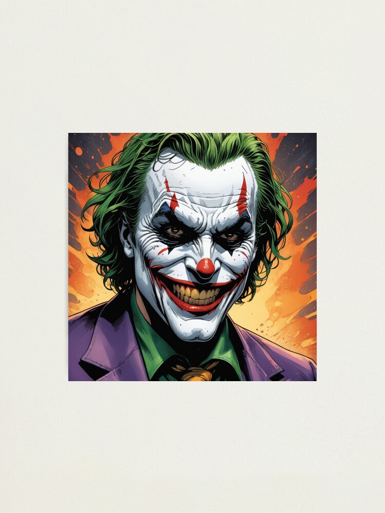 The Joker 1 Photographic Print