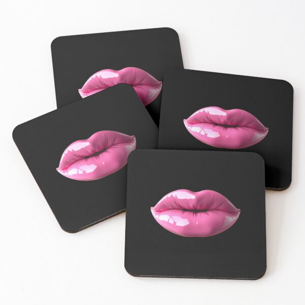 Item preview,  Pink Lips, Glossy, Kissing designed and sold by Burn-Ego.