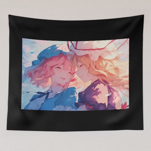 Item preview, Yuyuko Saigyouji Yukari Yakumo - Touhou Project designed and sold by Weeb  Store.