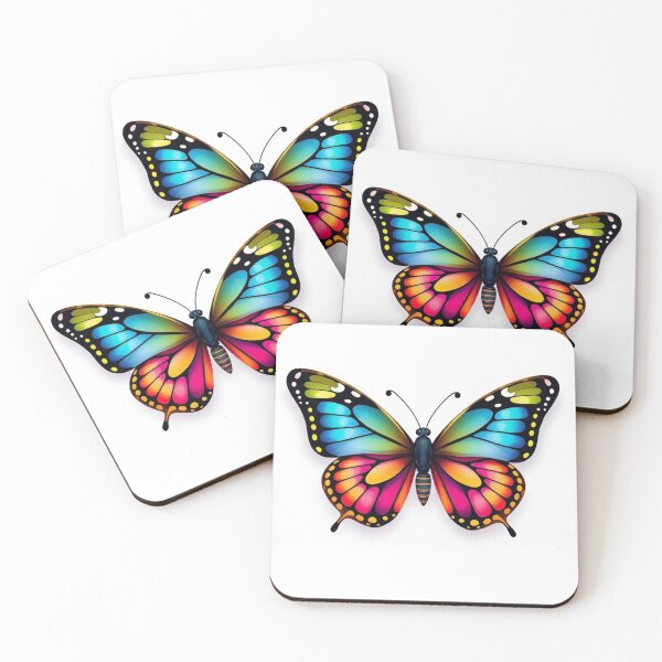 Item preview, Colorful Butterfly Vector Illustration designed and sold by hjian8219.