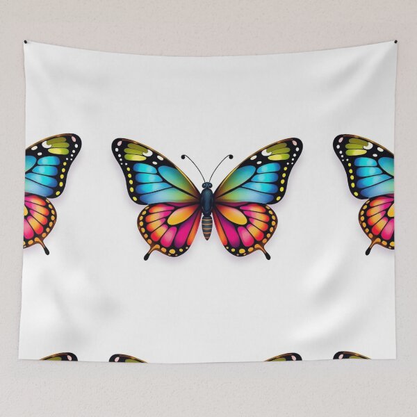 Item preview, Colorful Butterfly Vector Illustration designed and sold by hjian8219.