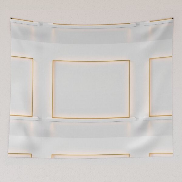 Item preview, Flat Design Minimalist Linear Frame designed and sold by hjian8219.