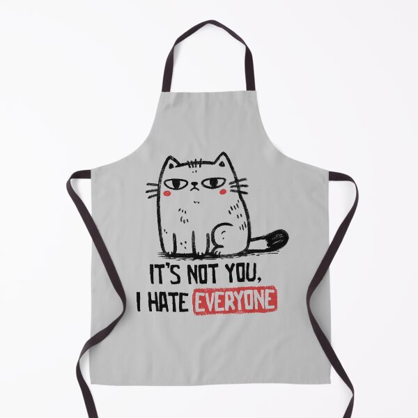 Item preview, Its Not You I Hate Everyone - Funny Cute Sarcasm Antisocial Cat Gift designed and sold by koalateess.