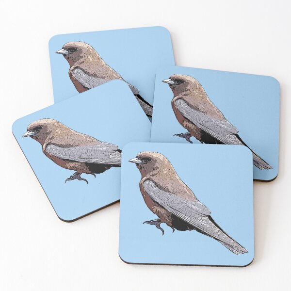 Item preview, Little Woodswallow Black Alternate Design  designed and sold by designsasstultd.