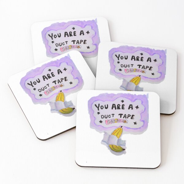 Item preview, Art Humour funny quote You are a duct tape banana. designed and sold by happiartworks .