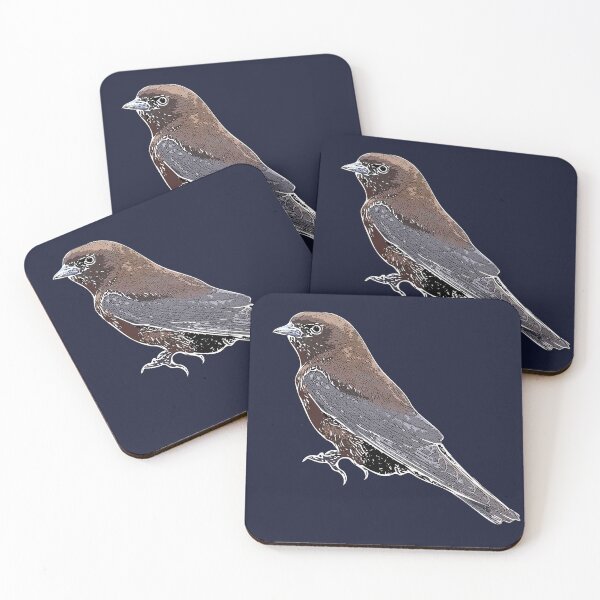 Item preview, Little Woodswallow White Alternate Design  designed and sold by designsasstultd.