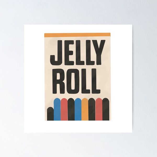 Item preview, Jelly Roll Stickers Logo designed and sold by Dospart.