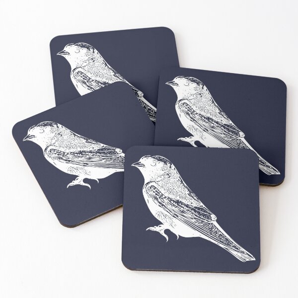 Item preview, Little Woodswallow White Design  designed and sold by designsasstultd.