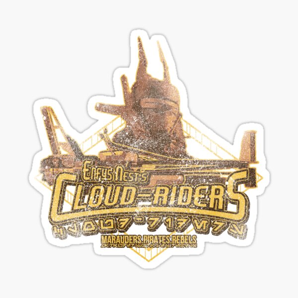 Vista previa del artículo con la obra «Los Cloud Riders de Enfys Nest», diseñado y vendido por jenkem69.
