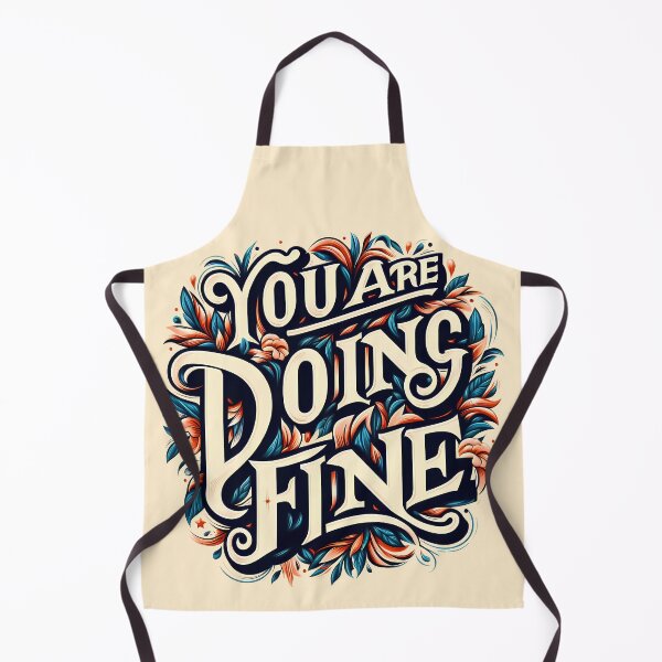 Item preview, You are Doing Fine, typography designed and sold by maxmaj.