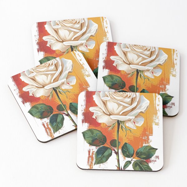 Item preview, White Rose -  Flower designed and sold by SparroCreative.
