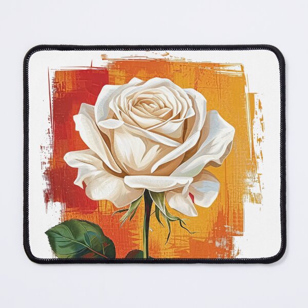 Item preview, White Rose - Flower designed and sold by SparroCreative.