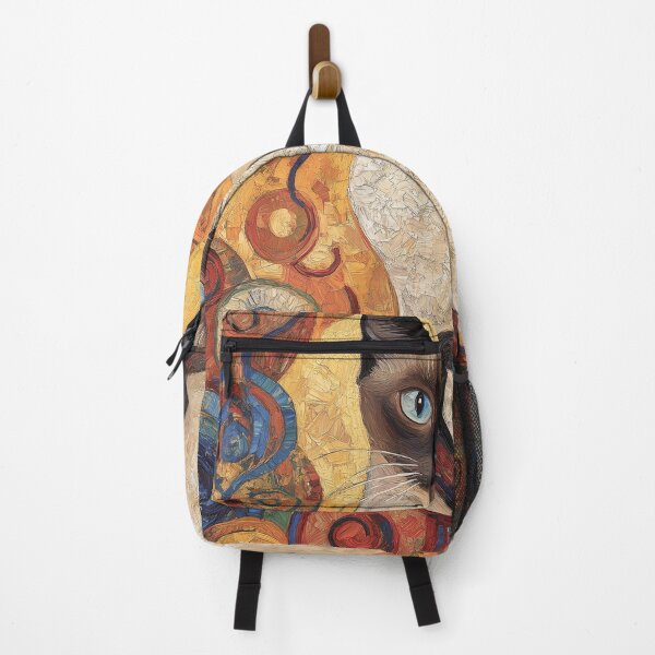 Item preview, Siamese cat Klimt Style designed and sold by peterlawrence13.