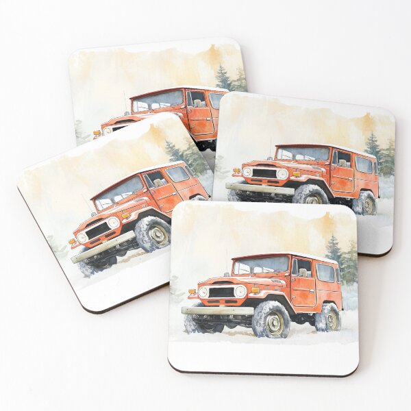 Item preview, Toyota Land Cruiser J40 Winter Wonderland designed and sold by blackdogshop.
