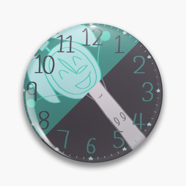 Item preview, Timey and Metal Straw Clock designed and sold by RhinoTheLucky.