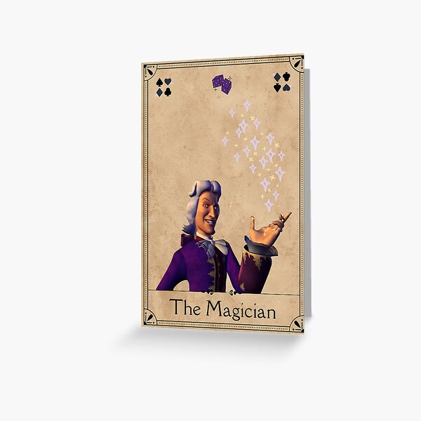 Vista previa del artículo con la obra «Preminger - Carta del Tarot El Mago», diseñado y vendido por SereneSketches.